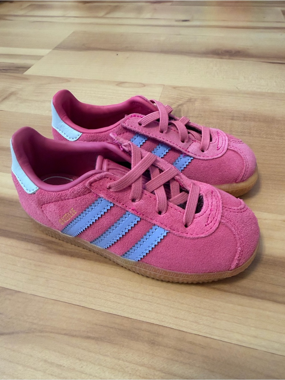 Adidas Gazelle Comfort Closure Elastic Laces Shoes Kids - Picture 2 of 4
